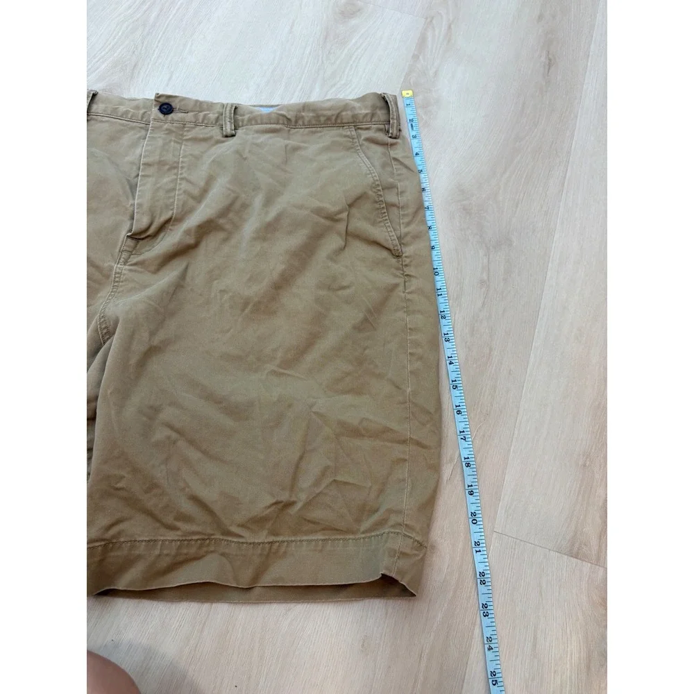 Polo Ralph Lauren Chino Shorts Mens 42 Tan Classic Fit 9 Inch Stretch Khaki Pony